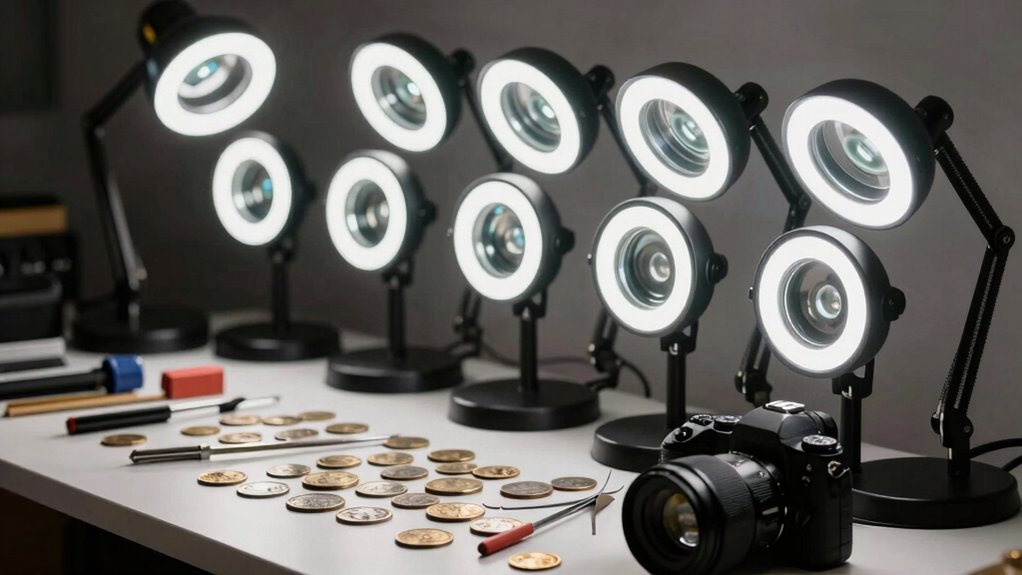 top coin desk magnifier lamps