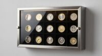 top coin display cabinet