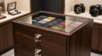 top coin lockable storage