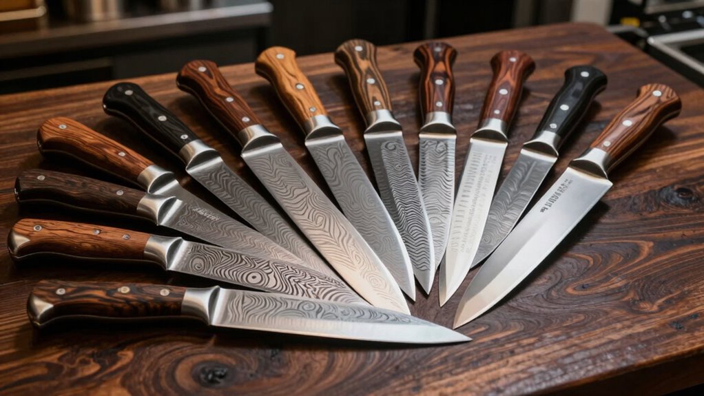 top damascus kitchen knives