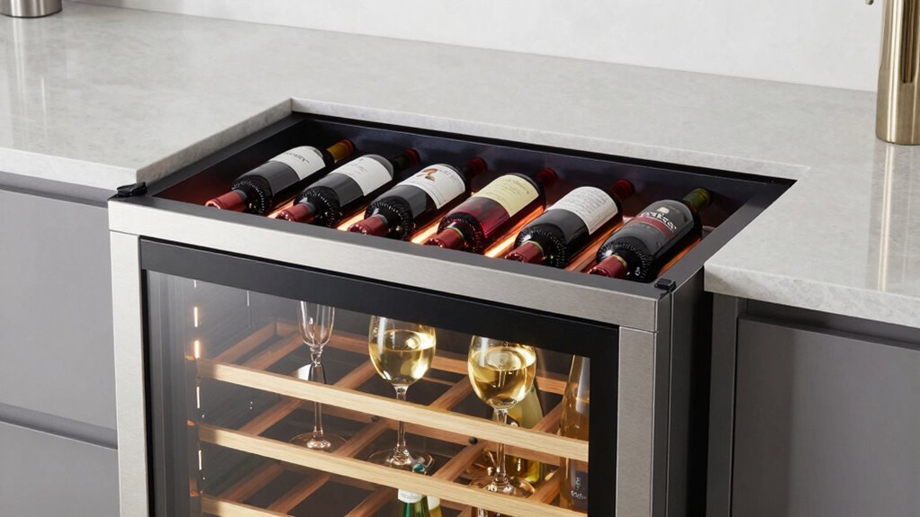 top dual zone wine fridges