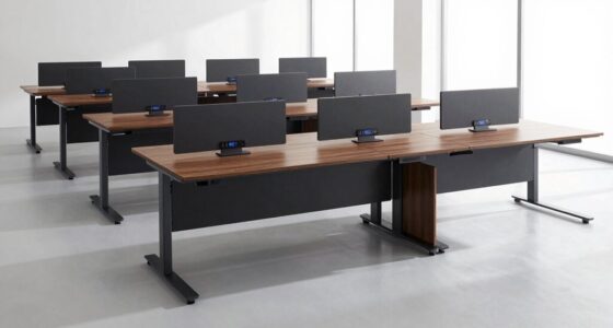 top electric l shaped desks