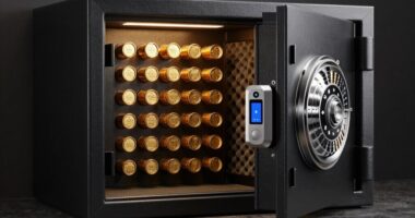 top gold coin storage safes