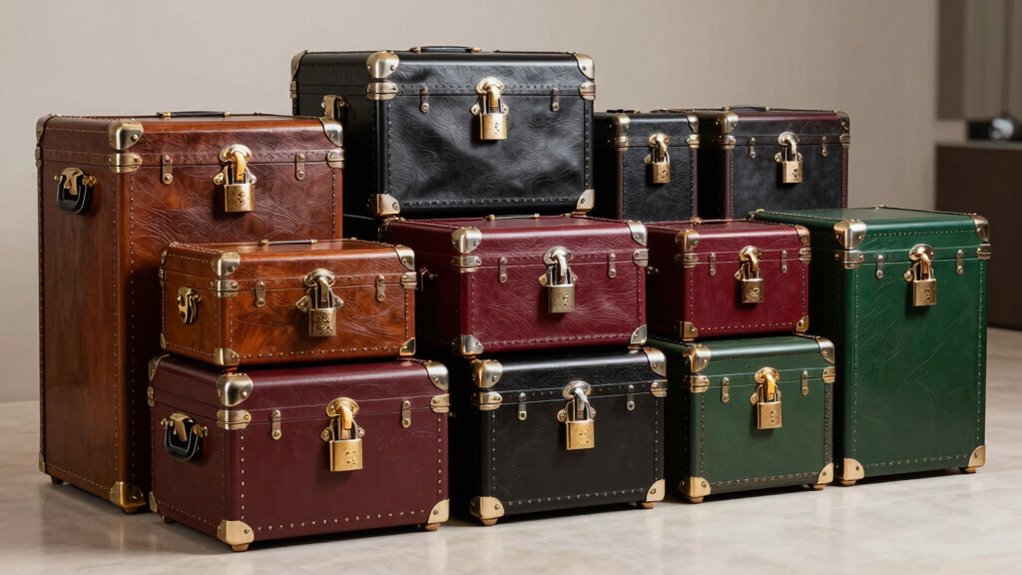 top heavy duty lockable storage trunks