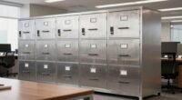 top heavy duty locking cabinets