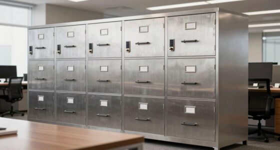 top heavy duty locking cabinets