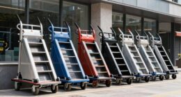 top heavy load stair carts