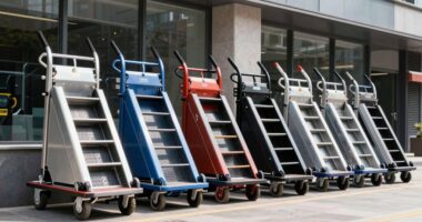 top heavy load stair carts