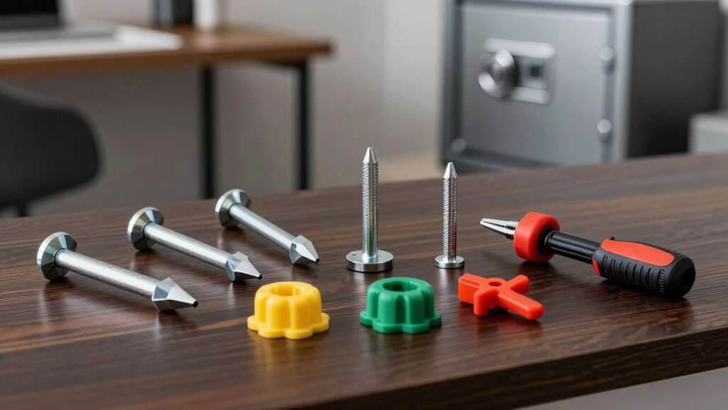 top heavy safe bolting kits