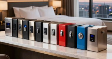 top hotel safe lockboxes