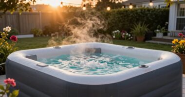 top inflatable hot tubs