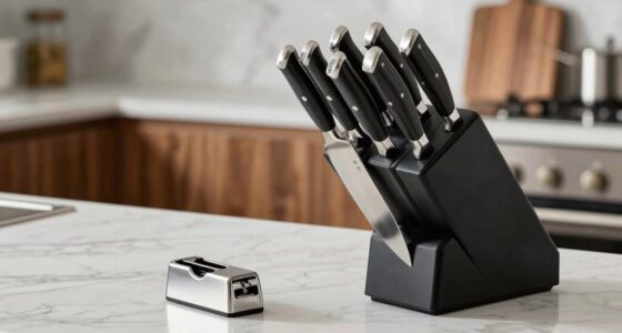 top knife sets with sharpeners