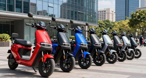 top seated electric scooters