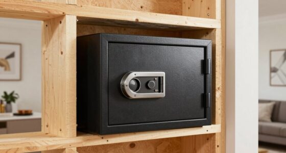 top stud wall safes