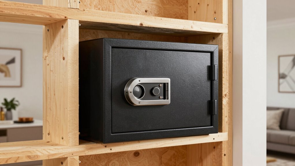 top stud wall safes