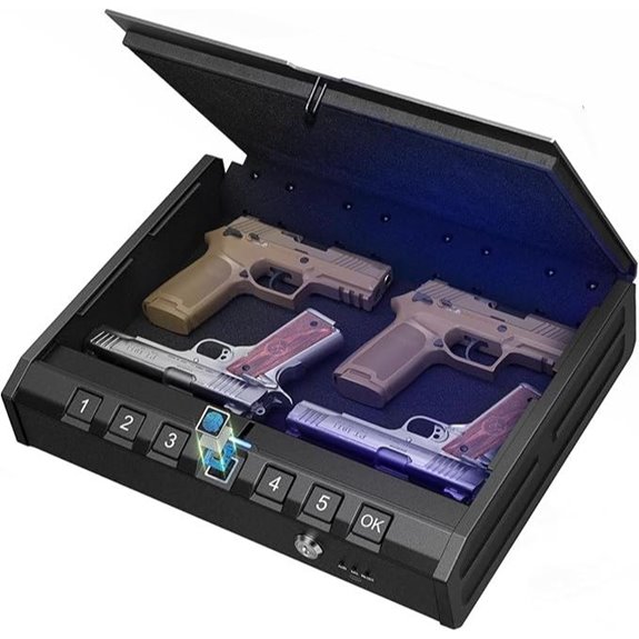 biometric gun safe options