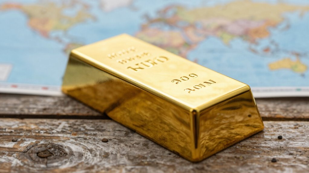 gold prices rise during crises