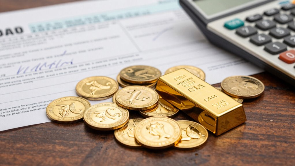 gold sales tax considerations