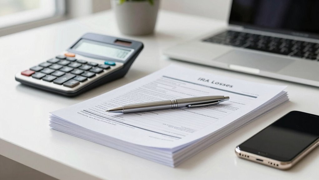 ira losses and tax implications