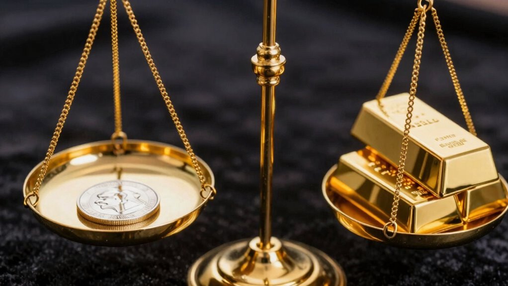 market influence determines gold price