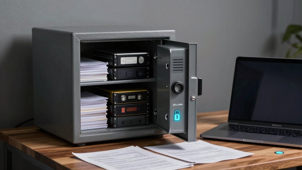 offline backups ensure data security