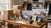 organize decide keep sell