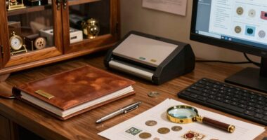 organize estate collectible documentation
