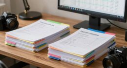 organize financial confirmation records