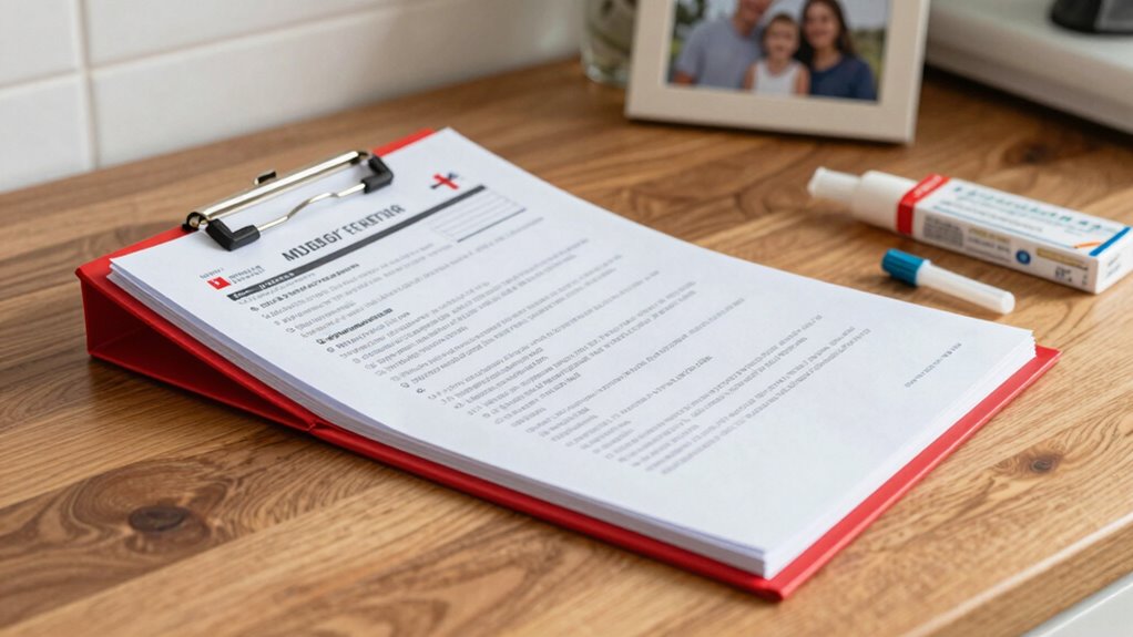 organized emergency medical documentation