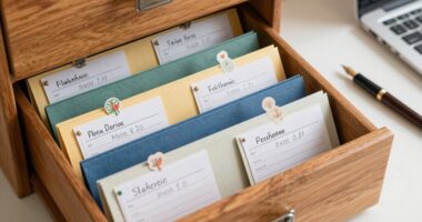 organized family record keeping