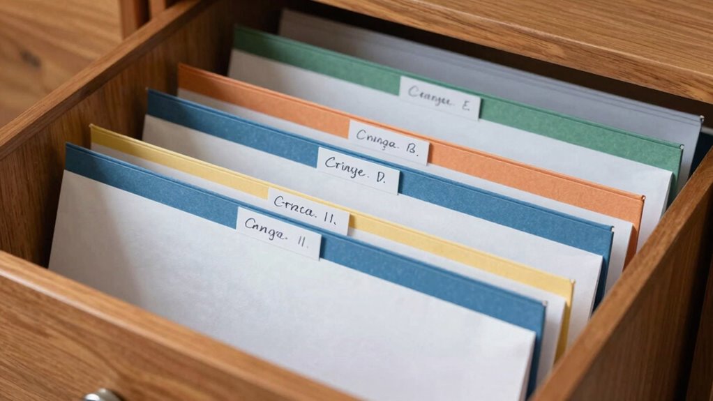 organized files ensure efficiency