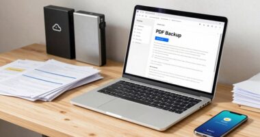 proper pdf backup methods