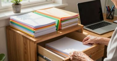 retirement home filing systems
