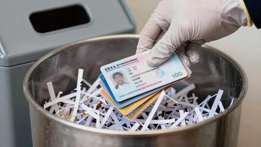 safe id disposal practices