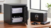secure financial records backup