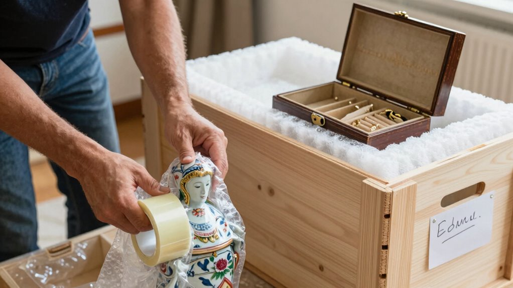 secure packing and insurance