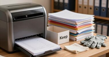 securely destroy sensitive documents