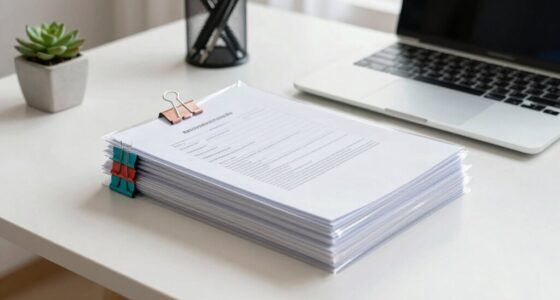 securely safeguarding financial papers
