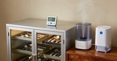 silver storage humidity setups