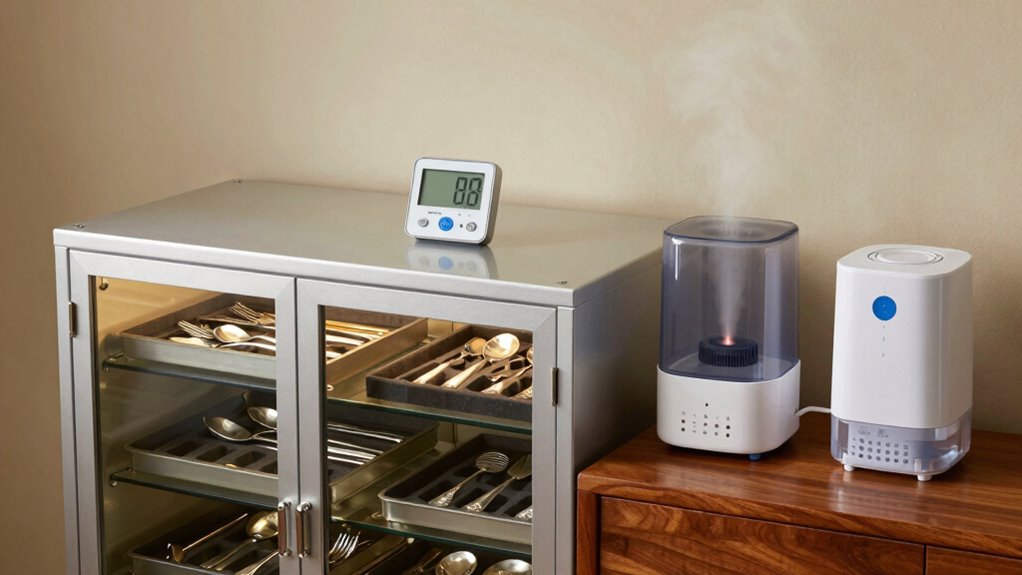 silver storage humidity setups