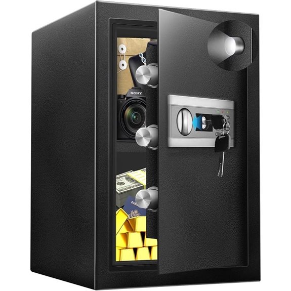 small digital safe with alarm