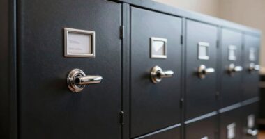 top fireproof lockable cabinets