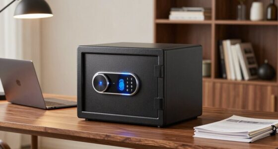 top large biometric safes