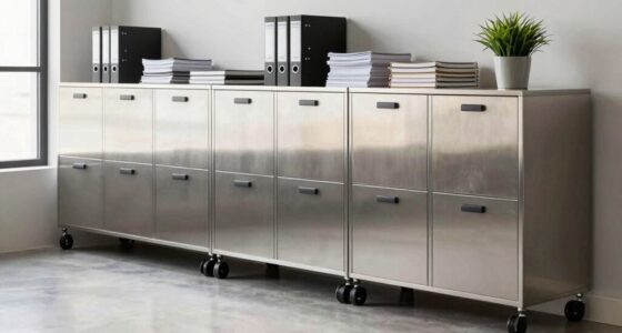 top rolling storage cabinets