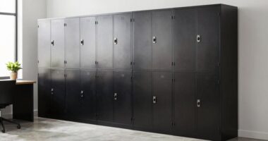 top steel office storage