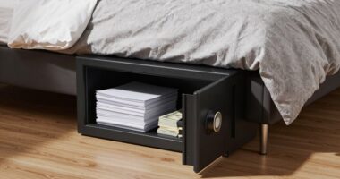 top under bed safes