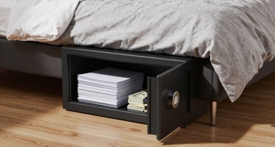 top under bed safes