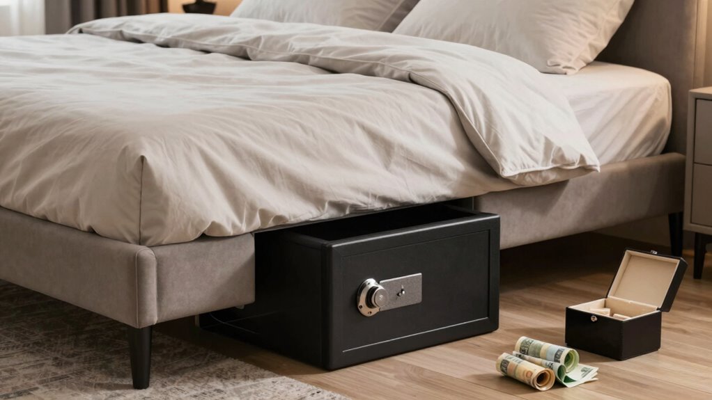 top under bed safes