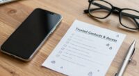 trusted contacts for access