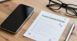 trusted contacts for access